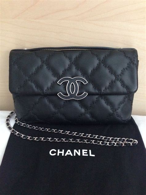 chanel small crossbody wallet|More.